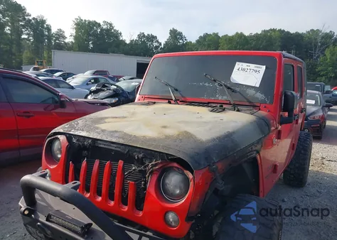 2015 Jeep Wrangler Unlimited Sport из США, поврежденный, VIN 1C4BJWDG4FL619059